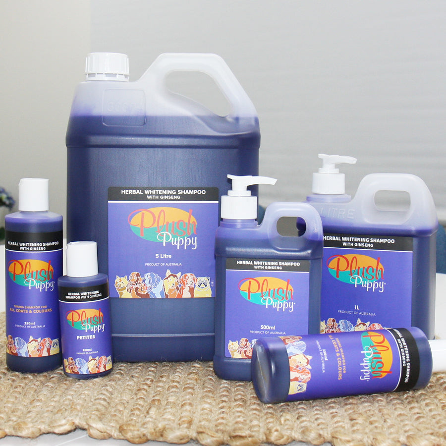 Plush Puppy Herbal Whitening Shampoo with Ginseng