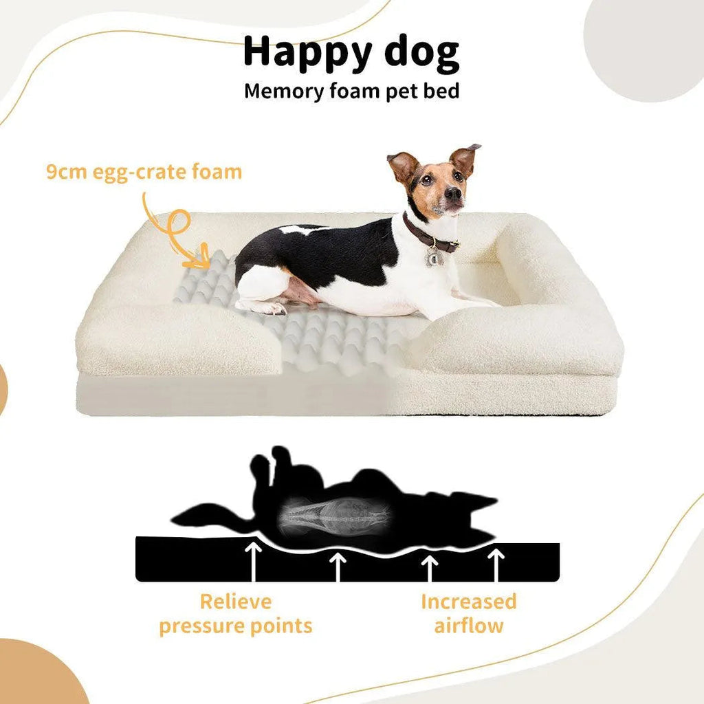 Pet Boucle Bed for Dog & Cat