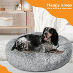 Premium Calming Pet Bed with Removable Cover