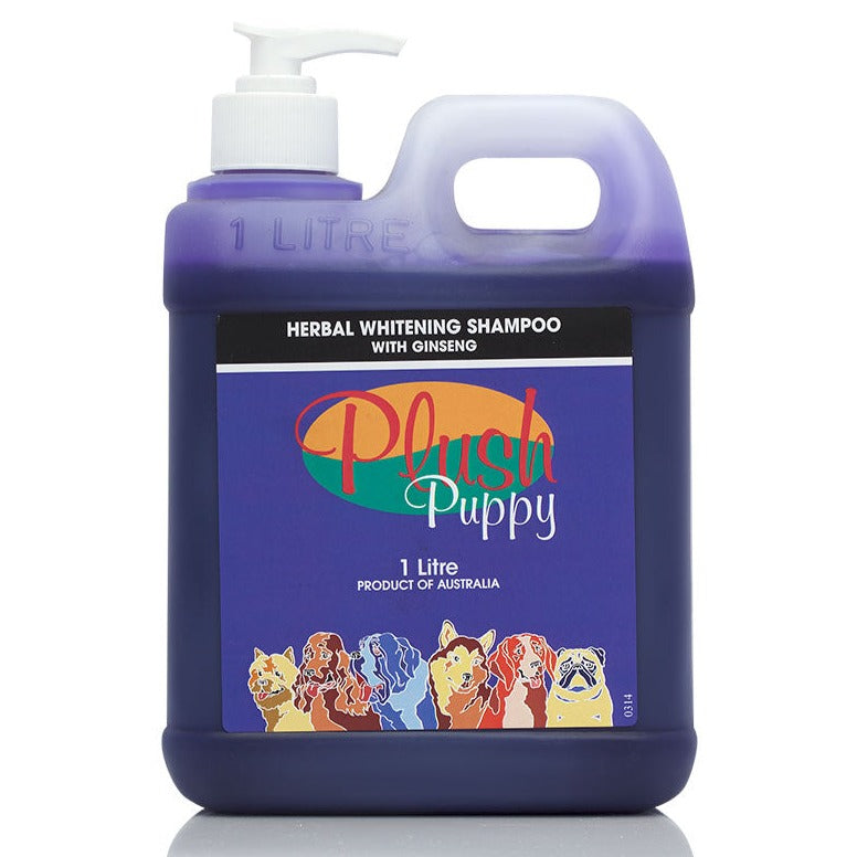 Plush Puppy Herbal Whitening Shampoo with Ginseng