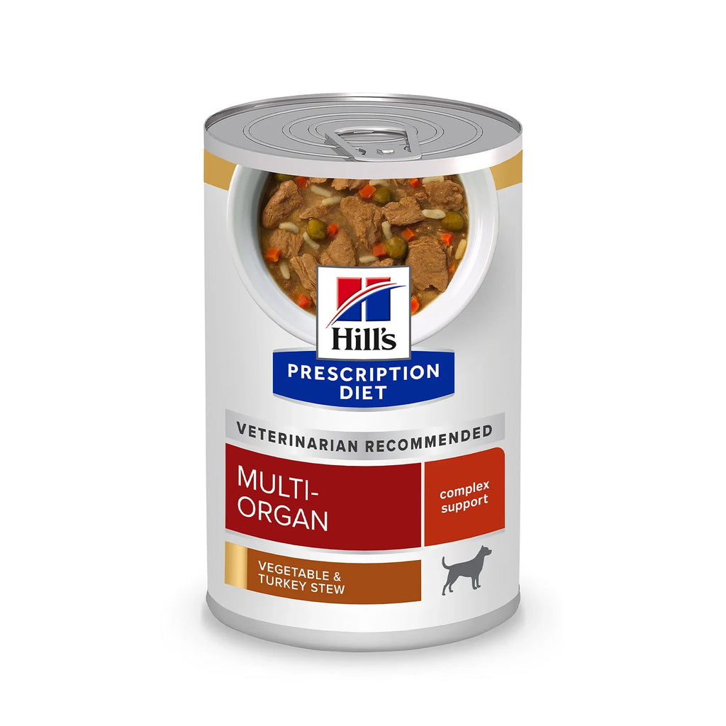 Hill's Prescription Diet - Canine Multi-Organ Vegetable & Turkey Stew