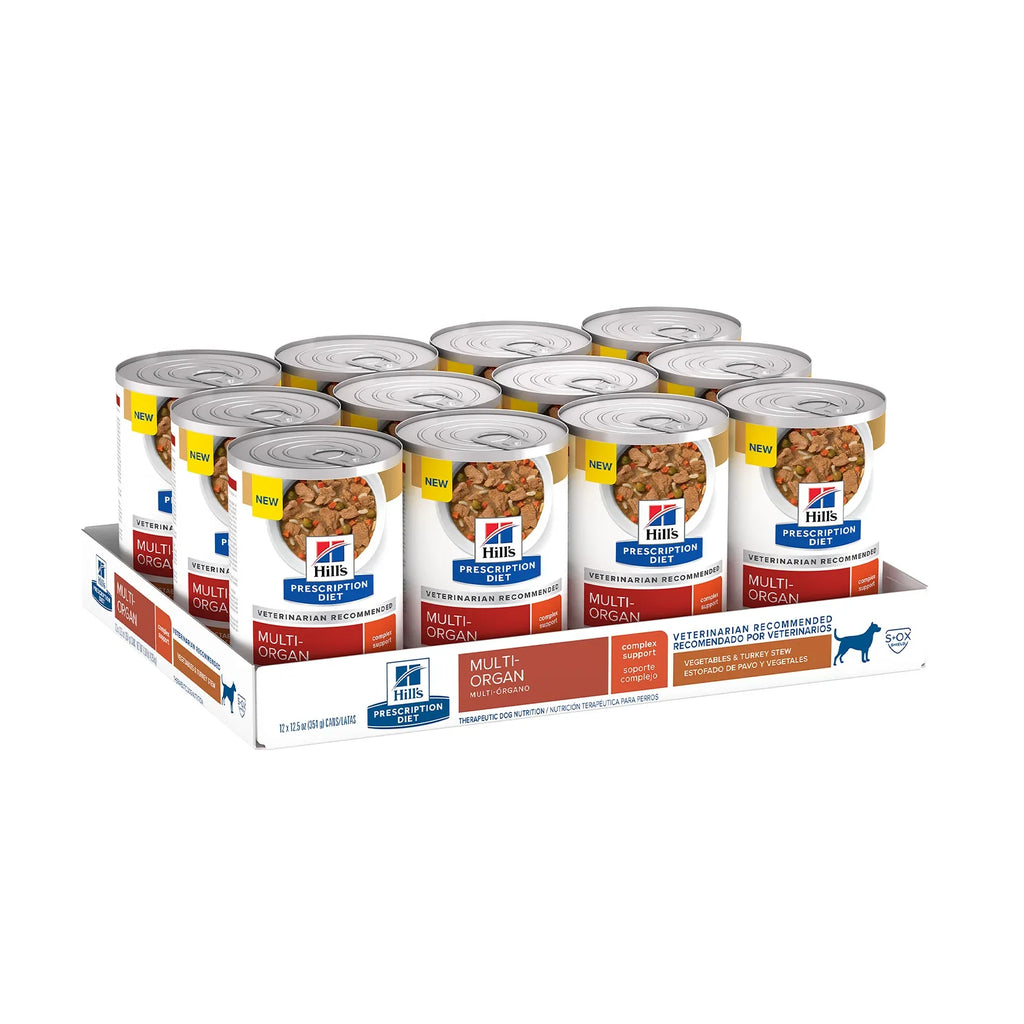 Hill's Prescription Diet - Canine Multi-Organ Vegetable & Turkey Stew