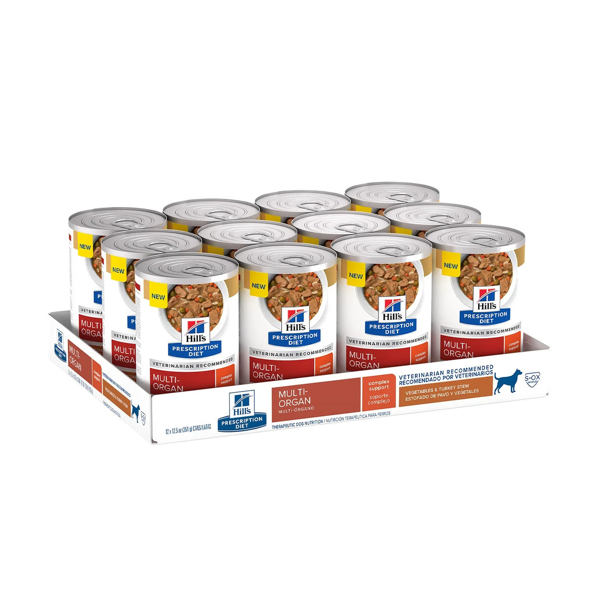Hill's Prescription Diet - Canine Multi-Organ Vegetable & Turkey Stew