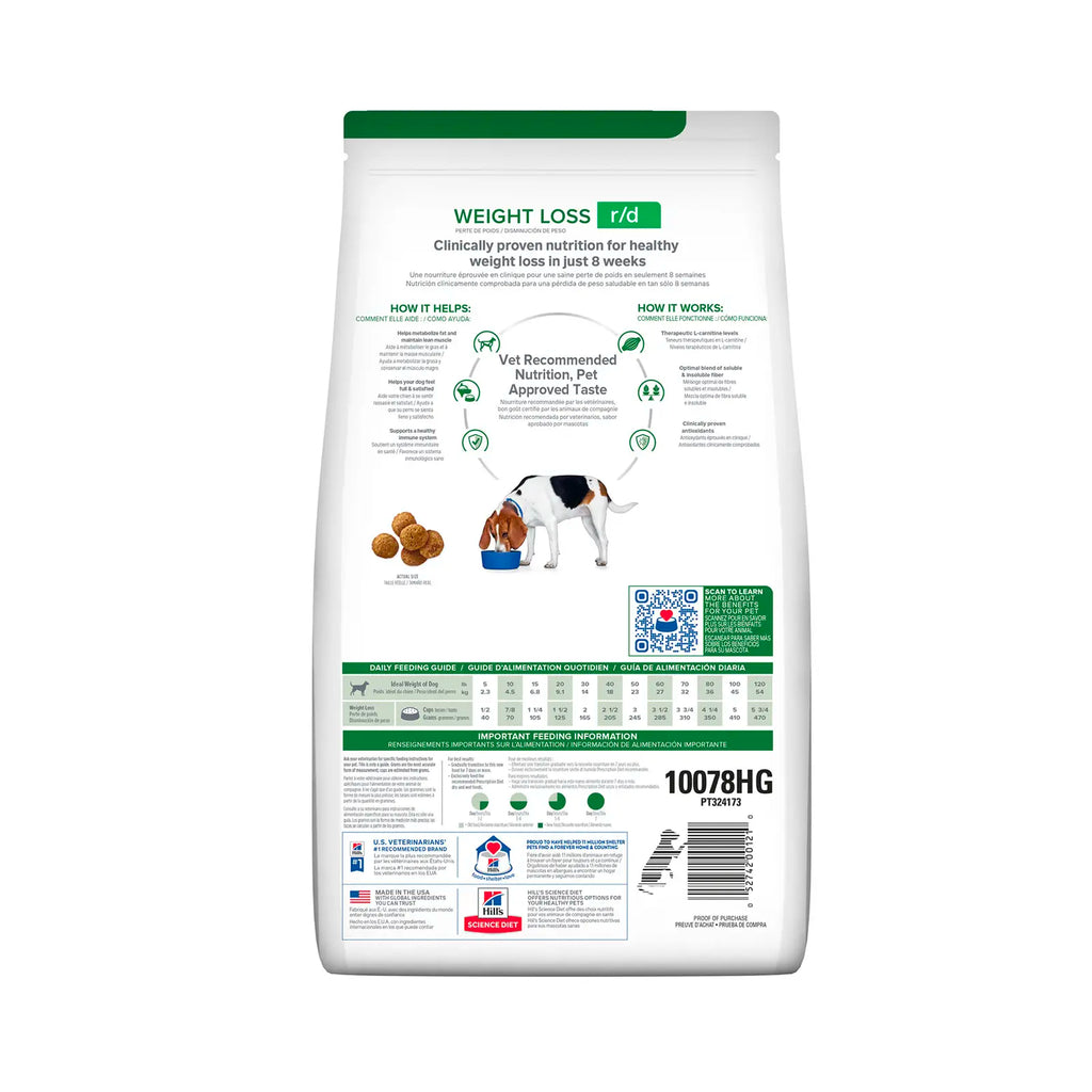 Hill's Prescription Diet - Canine r/d Weight Reduction