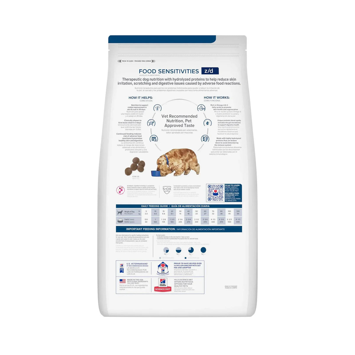 Hill's Prescription Diet - Canine z/d Food Sensitivities