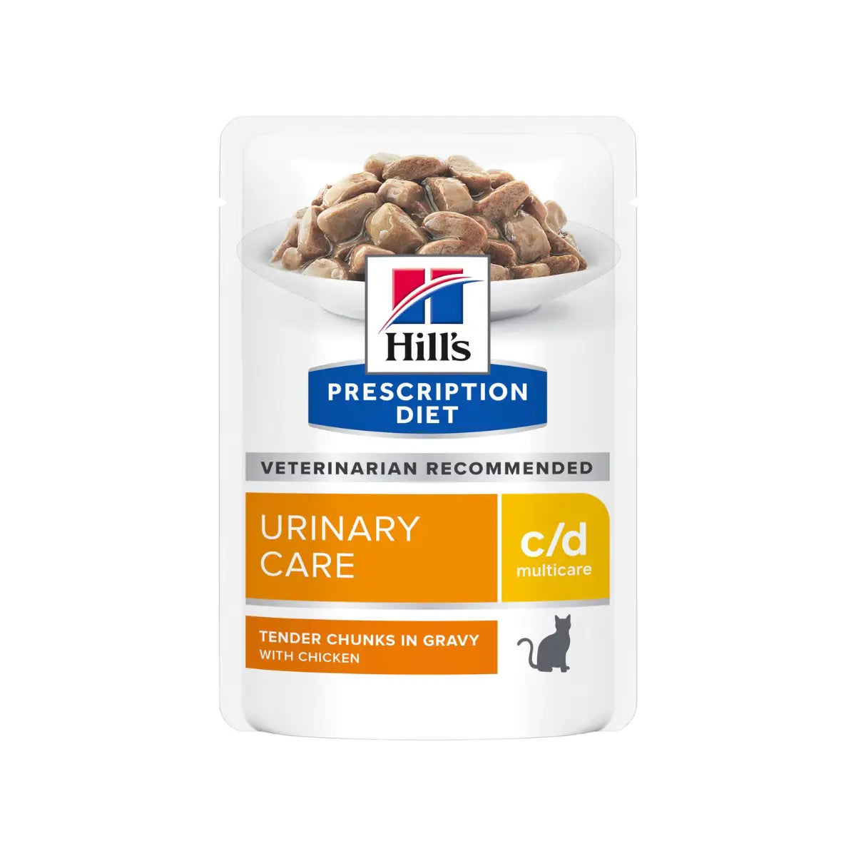 Hill's Prescription Diet - Feline c/d Multi Urinary Care Pouch with "Chicken" 85g*