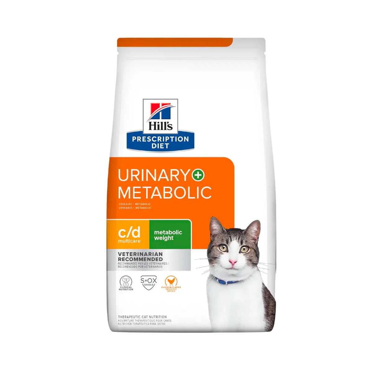 Hill's Prescription Diet - Feline Metabolic + c/d Urinary 6.35lb