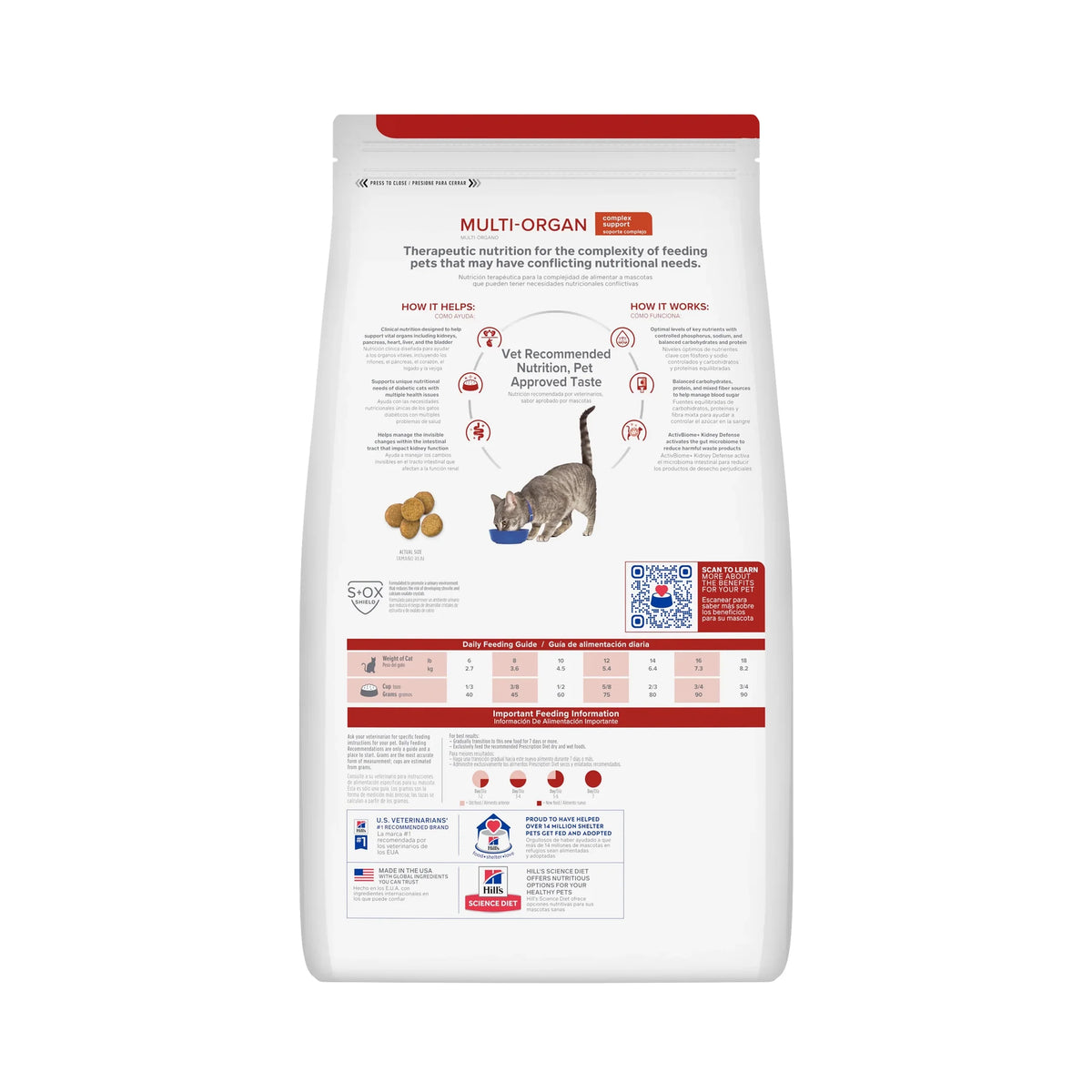 Hill's Prescription Diet - Feline Multi-Organ Support