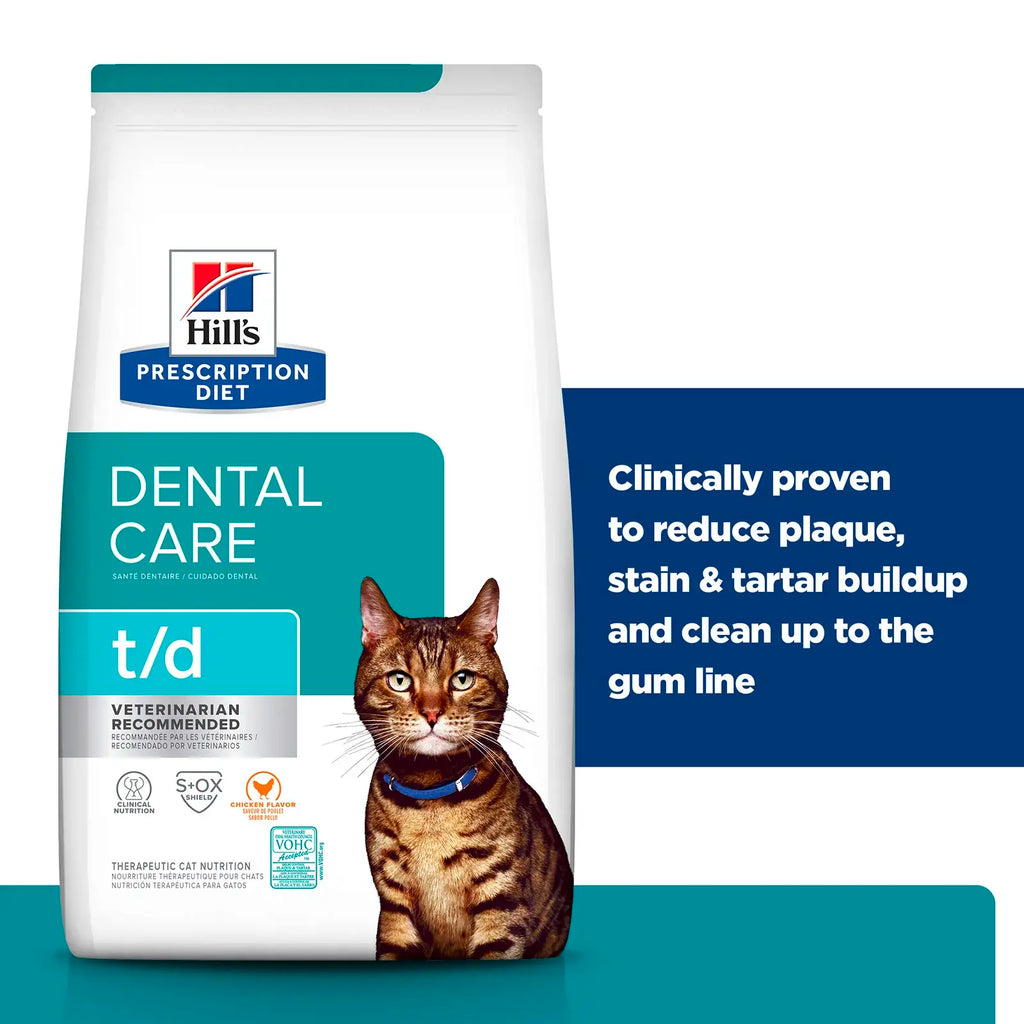 Hill's Prescription Diet - Feline t/d Dental Care