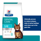 Hill's Prescription Diet - Feline t/d Dental Care