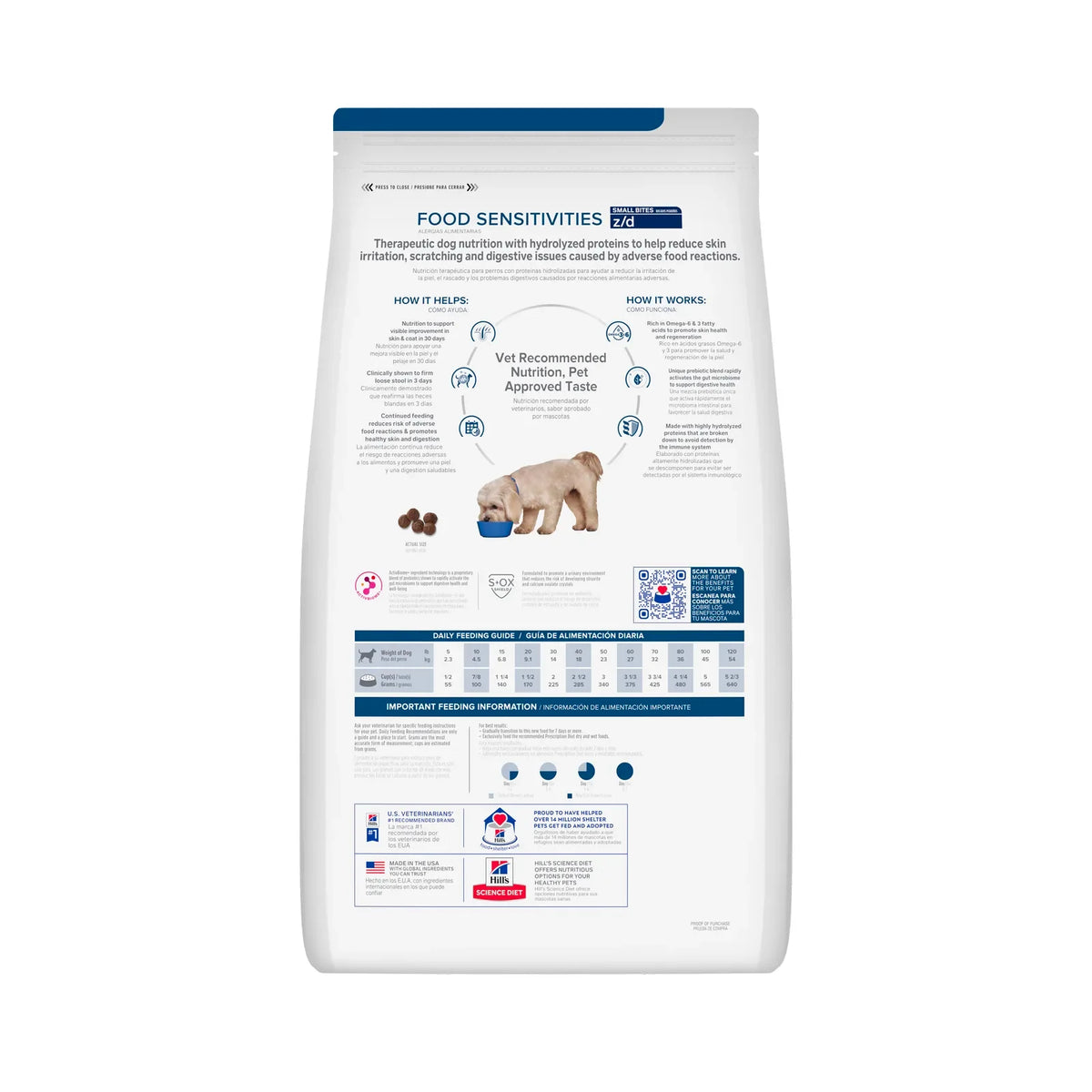 Hill's Prescription Diet - z/d Canine Small Bites 1.5kg