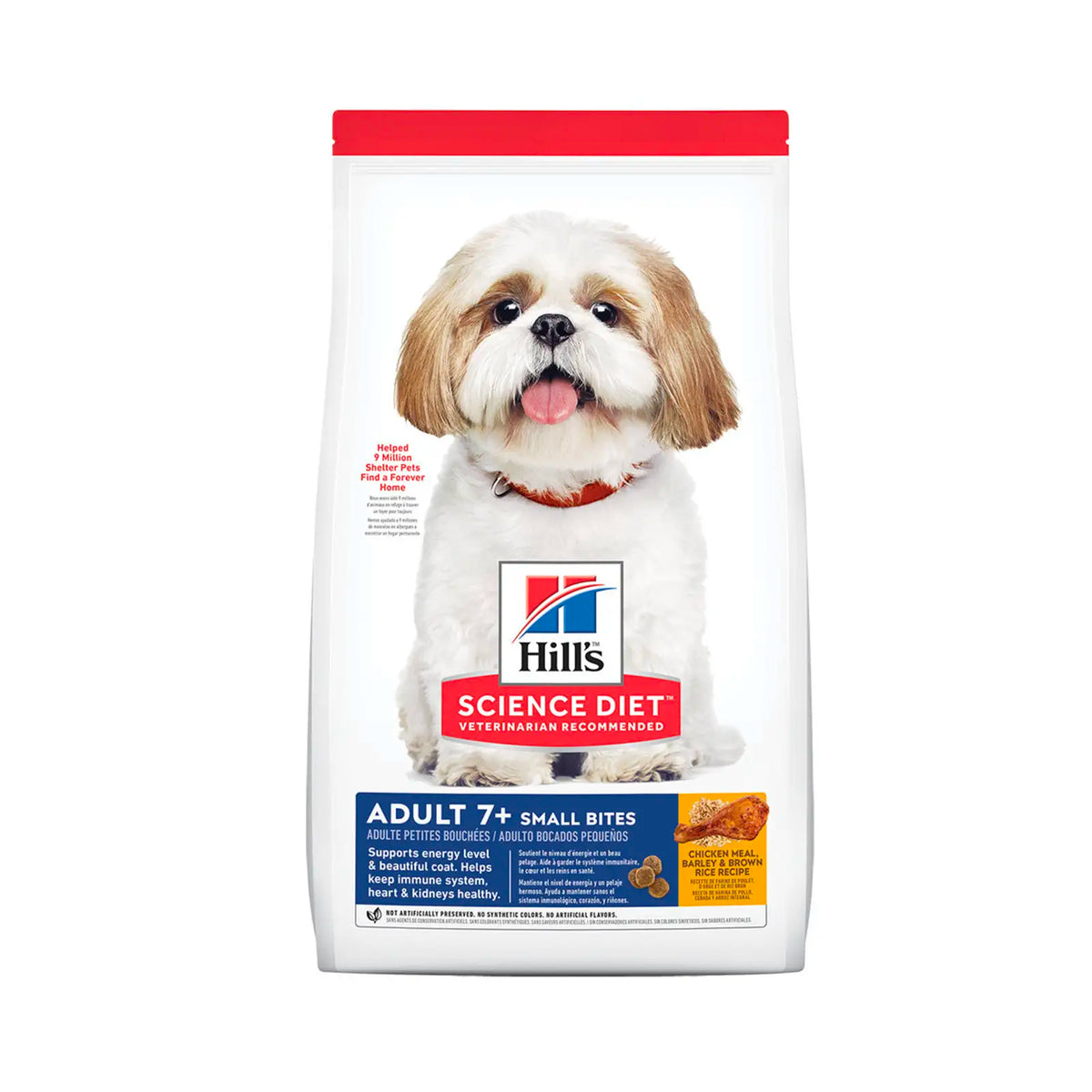 Hill's® Science Diet® Adult 7+ Small Bites Chicken Meal, Barley & Rice