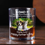 I Own You For Sure Photo Ver - Personalized Whiskey Glass