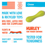 West Paw Hurley Fetch Dog Toys