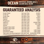 Wellness Core Dry Dog Food Grain Free Ocean: Whitefish, Herring & Salmon