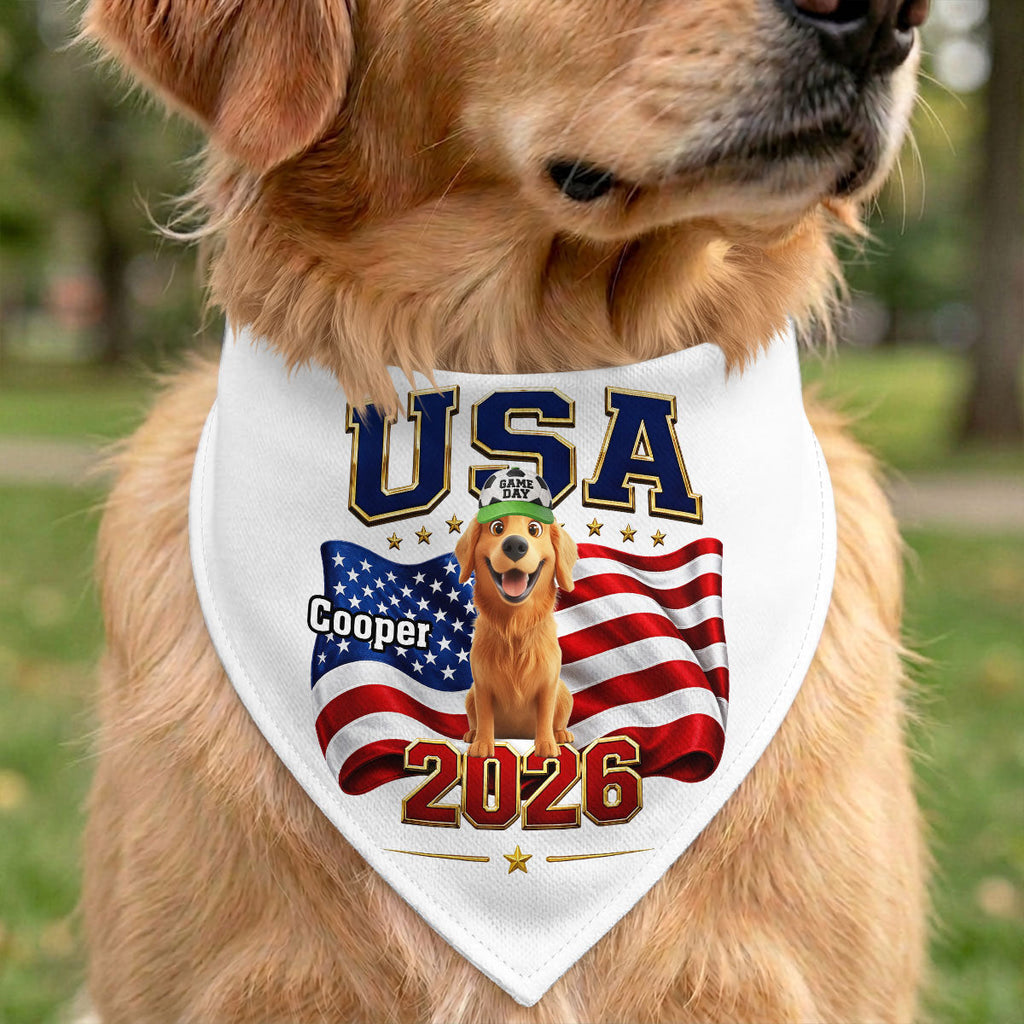Dog 2026 - Personalized Pet Bandana