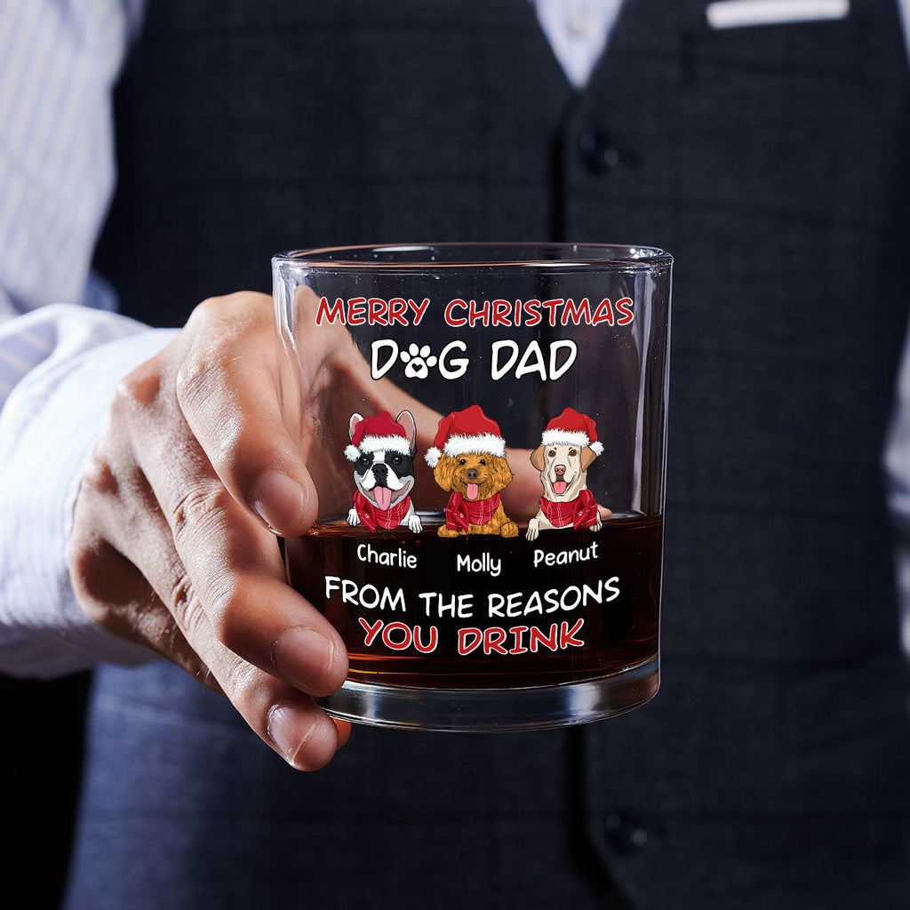 The Reason You Drink - Personalized Whiskey Glass