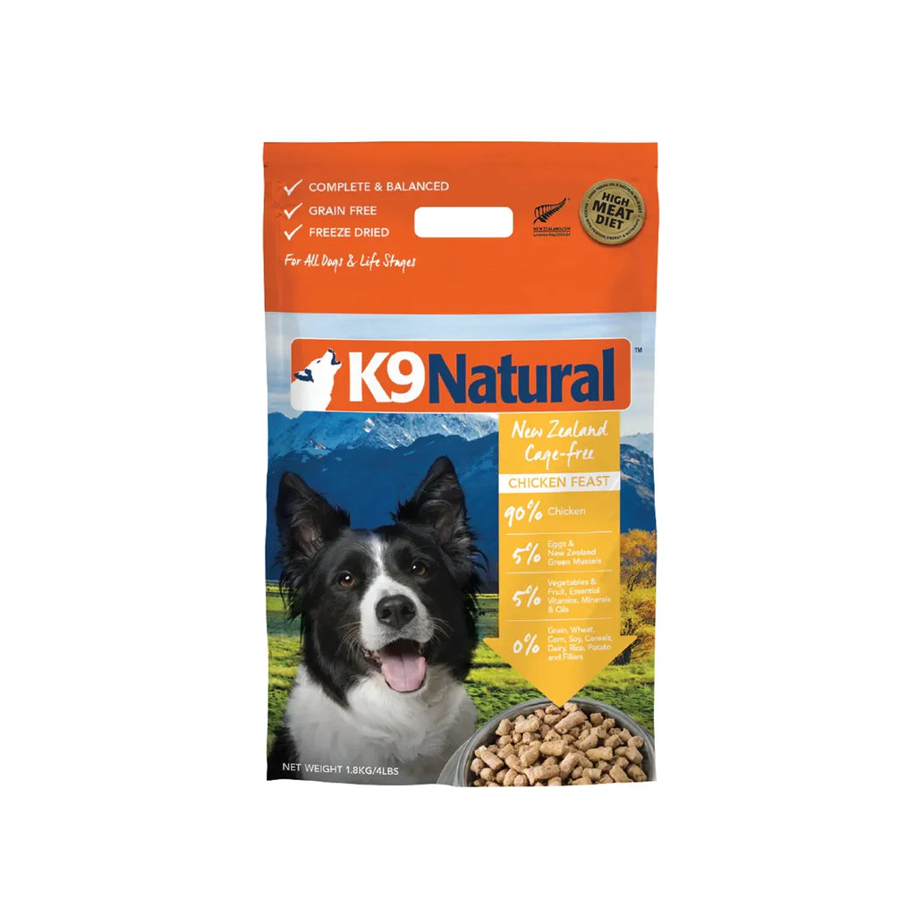 K9 Natural Freeze Dried Dog Food - Chicken Feast