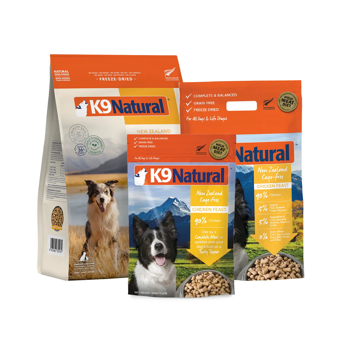 K9 Natural Freeze Dried Dog Food - Chicken Feast
