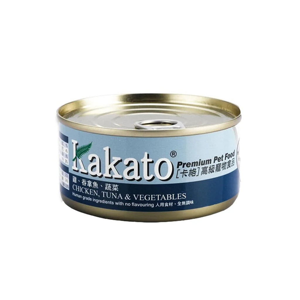 Kakato - Chicken, Tuna & Vegetables (Dogs & Cats) canned