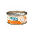 Kakato - Complete Diet Tinned Food for Cats - Chicken, Scallop & Vegetables 70g