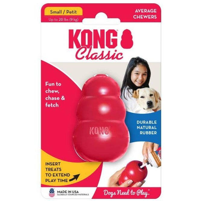 KONG Dog Toys Classic Red