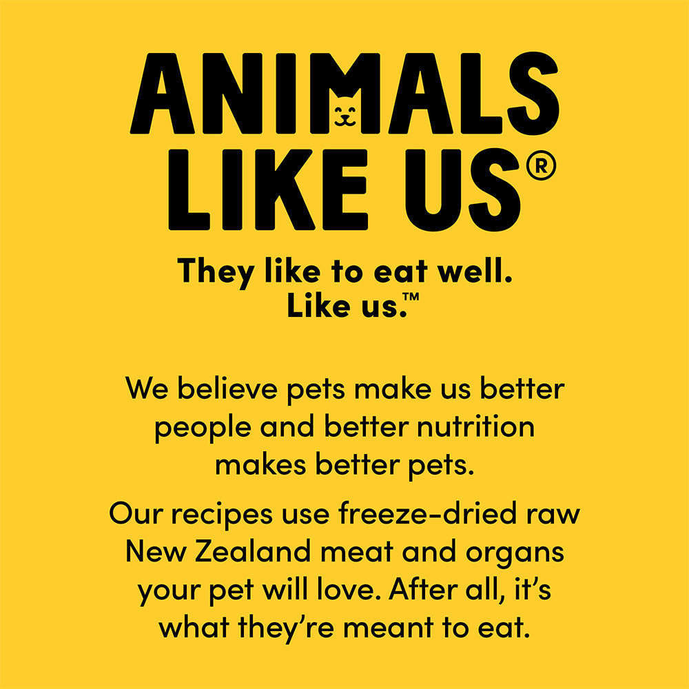 ANIMALS LIKE US Grass Fed Lamb Heart Freeze Dried Raw Dog Treats 85g