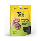 ANIMALS LIKE US Grass Fed Lamb Heart Freeze Dried Raw Dog Treats 85g