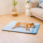 Large Washable Cooling Non-slip Outdoor Dog Mat - Cooling Nap