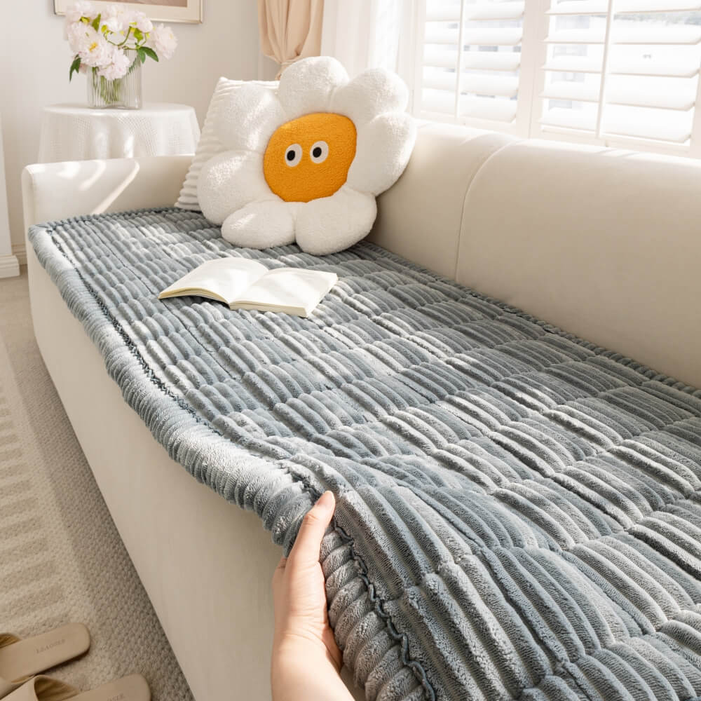 Waterproof Lazy Soft Flannel Breathable Pet Mat Non-slip Couch Cover