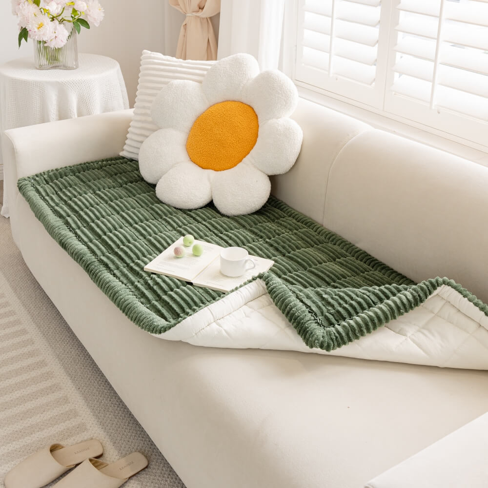 Waterproof Lazy Soft Flannel Breathable Pet Mat Non-slip Couch Cover