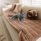 Waterproof Lazy Soft Flannel Breathable Pet Mat Non-slip Couch Cover
