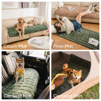 Lazy Soft Flannel Breathable Pet Mat Non-slip One-Piece Couch Covers