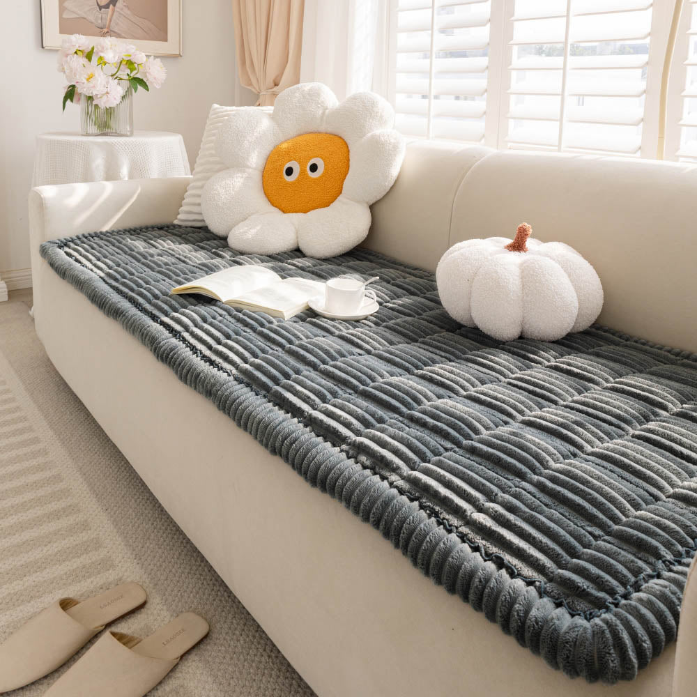 Waterproof Lazy Soft Flannel Breathable Pet Mat Non-slip Couch Cover
