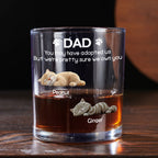 I Own You For Sure Cat Version 2 - Personalized Whiskey Glass