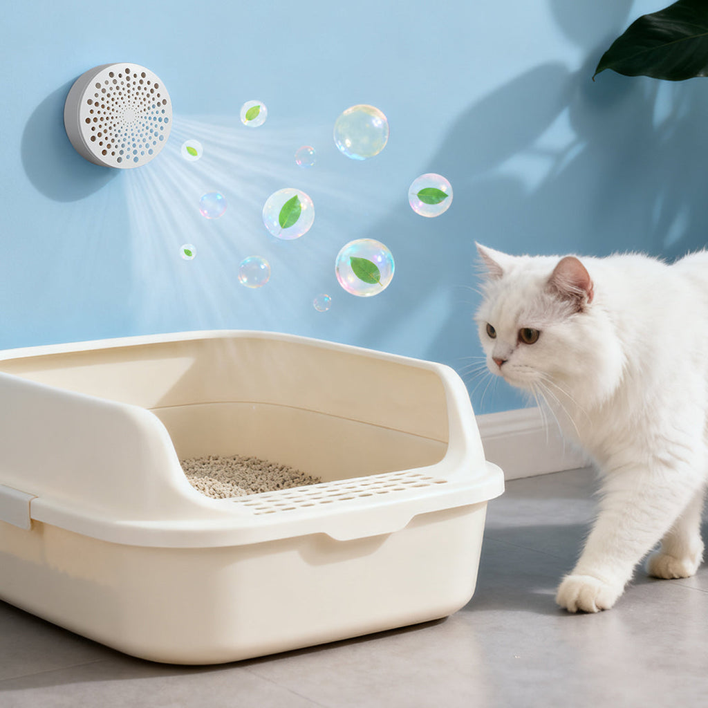 Cat Odor Eliminator Purifier Cat Litter Box Deodorizer Air Cleaner 6 Pcs