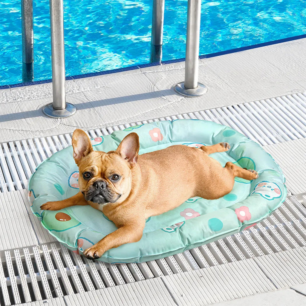 Pet Cooling Mat Dog Cat Gel Non-Toxic Bed Pillow Self-cool Summer Ice Pad