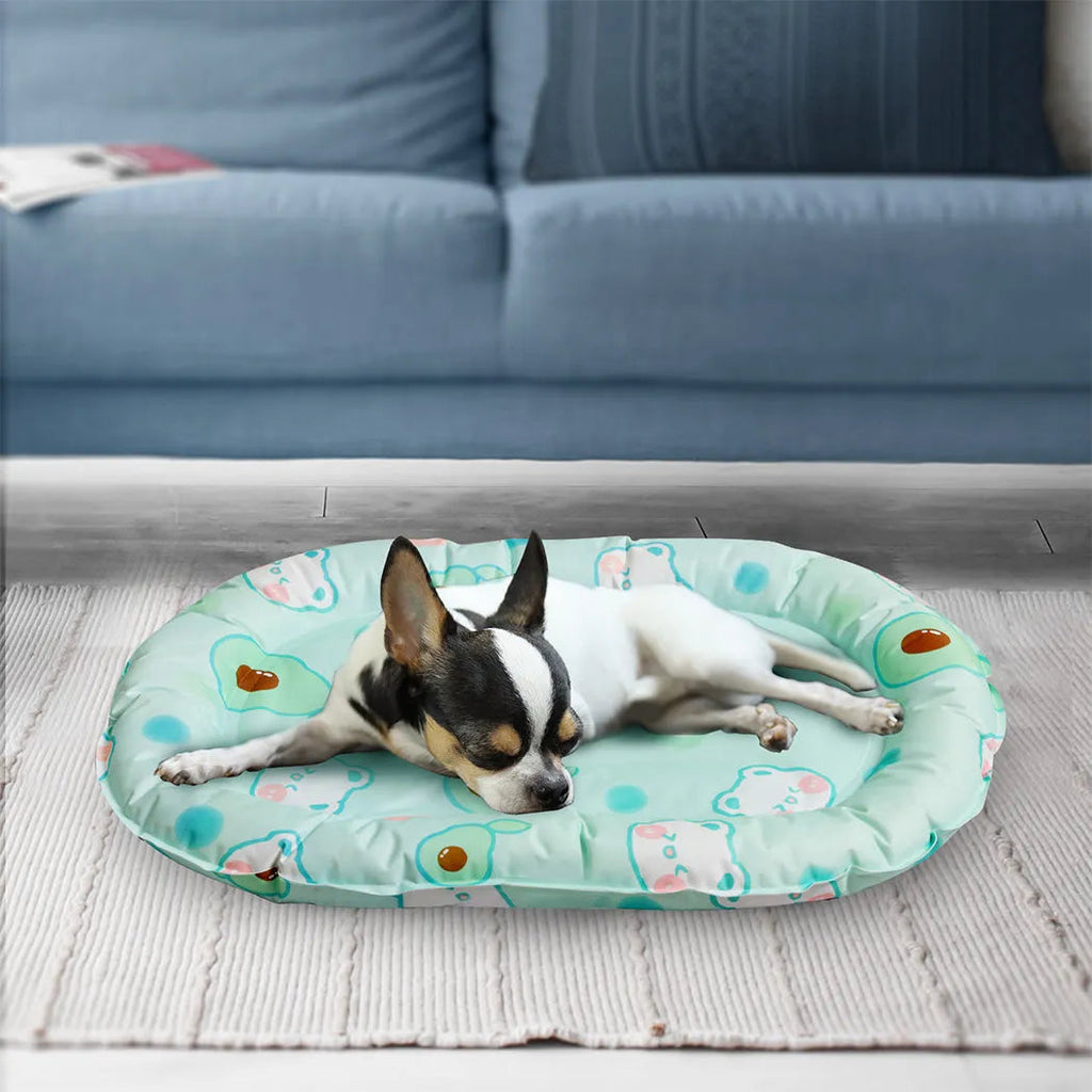 Pet Cooling Mat Dog Cat Gel Non-Toxic Bed Pillow Self-cool Summer Ice Pad