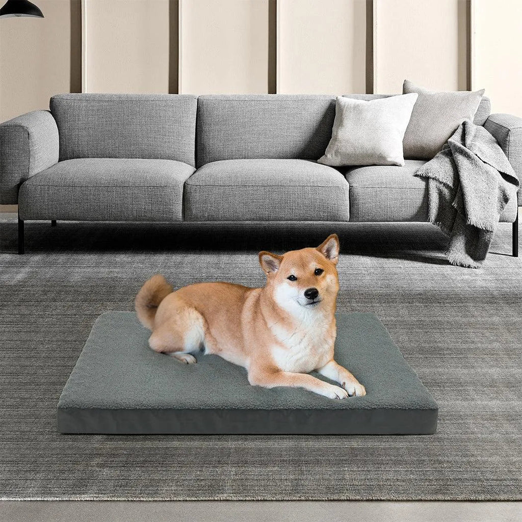 Pet Bed Sleep Calming Orthopaedic Foam Mattress Removable Washable