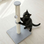 Cat Scratcher Scratching Post Natural Sisal Kitten Stable Ball Toys 74cm