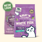 Lily's Kitchen - Dry Food For Cats - Fish & Turkey Senior Dry Food 800g