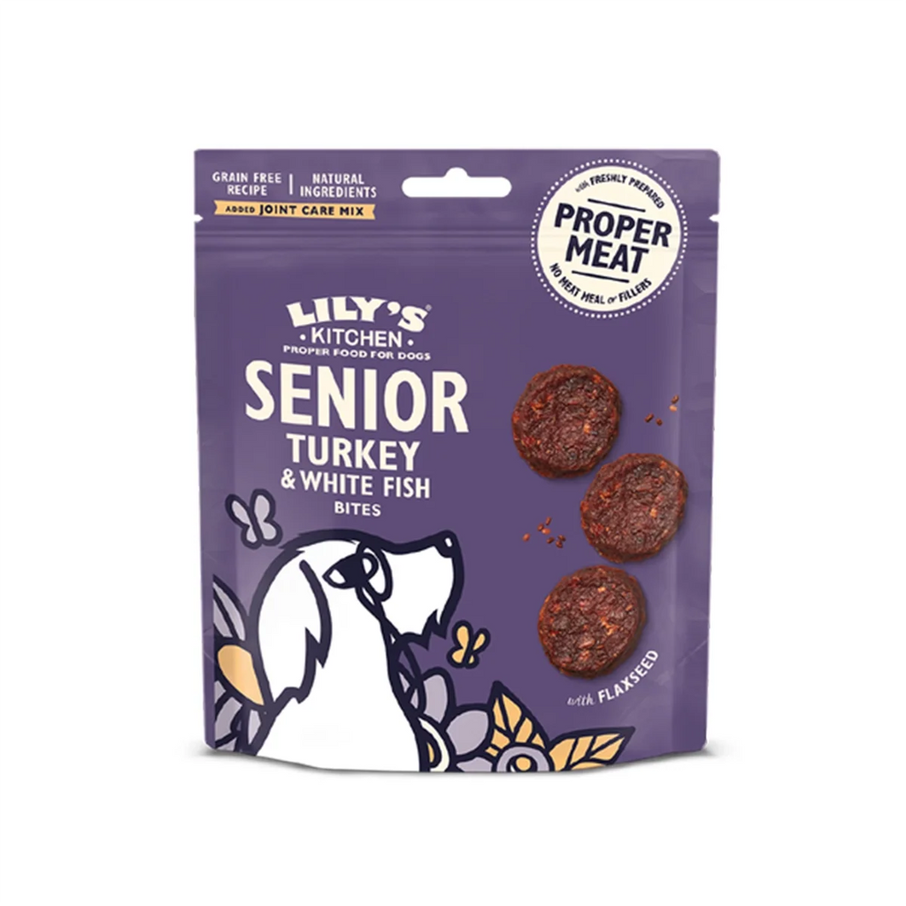 Lily's Kitchen - Senior Turkey & White Fish Bites 70g