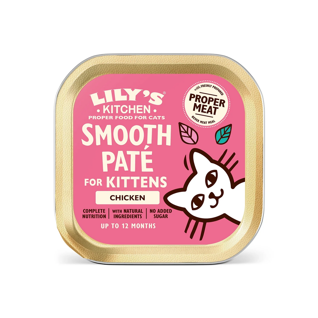 Lily's Kitchen - Wet Food For Cats - Chicken Paté for Kittens 85g