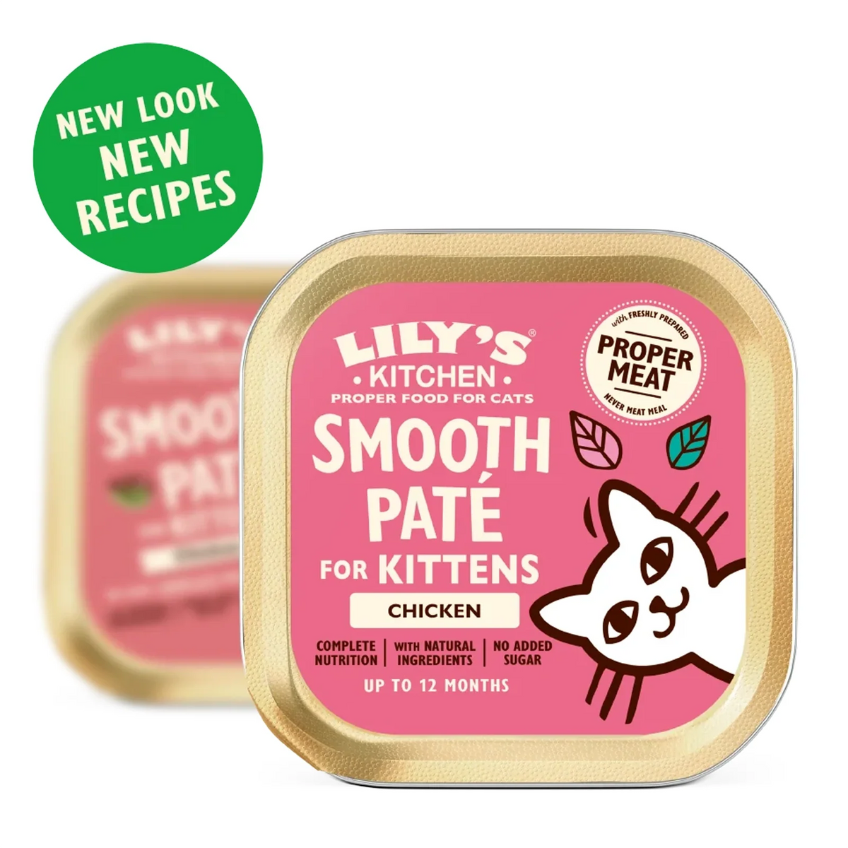 Lily's Kitchen - Wet Food For Cats - Chicken Paté for Kittens 85g