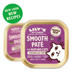Lily's Kitchen - Wet Food For Cats - Chicken & Cod Paté for Mature Cats 85g