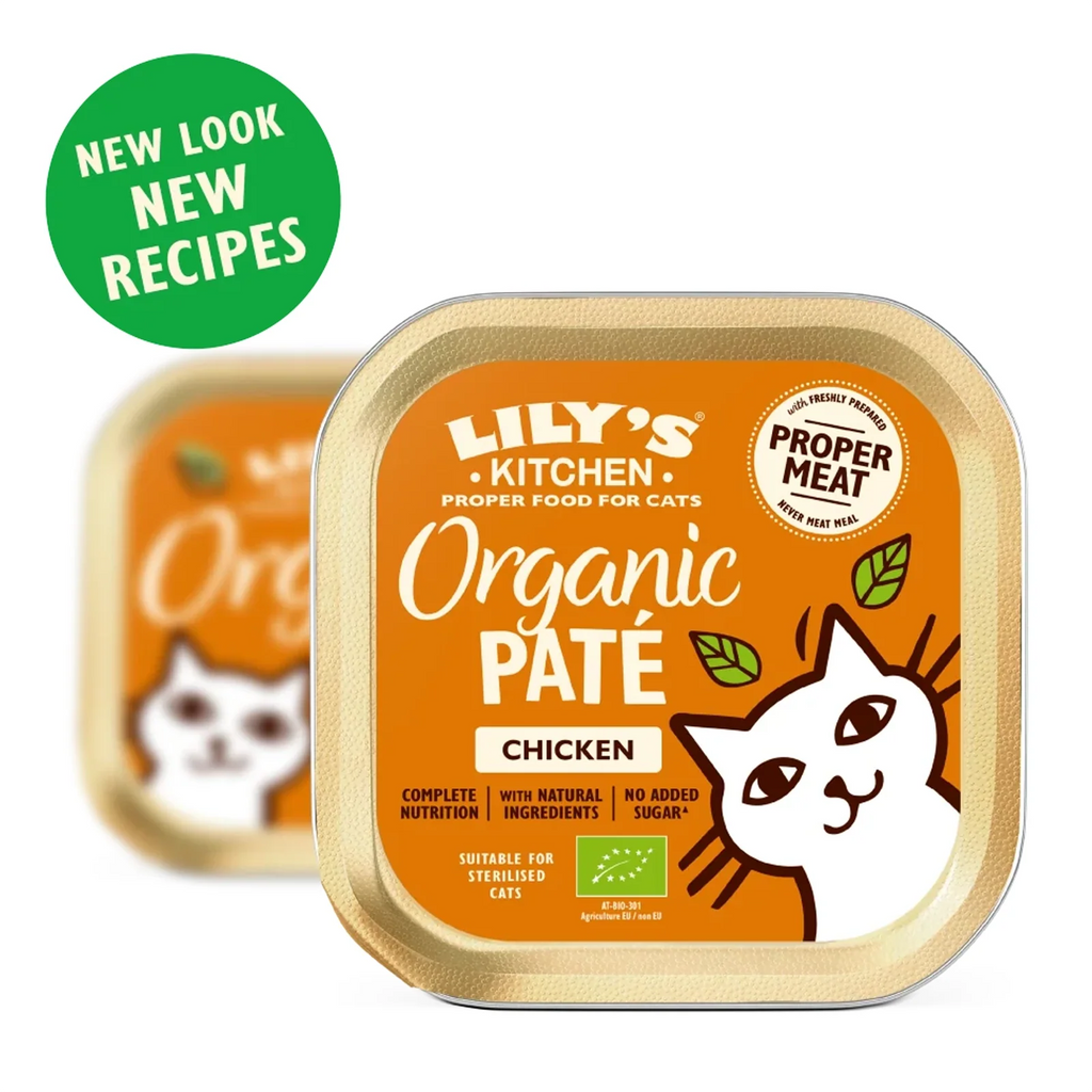 Lily's Kitchen - Wet Food For Cats - Organic Chicken Paté 85g