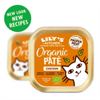 Lily's Kitchen - Wet Food For Cats - Organic Chicken Paté 85g