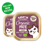Lily's Kitchen - Wet Food For Cats - Organic Turkey Paté 85g