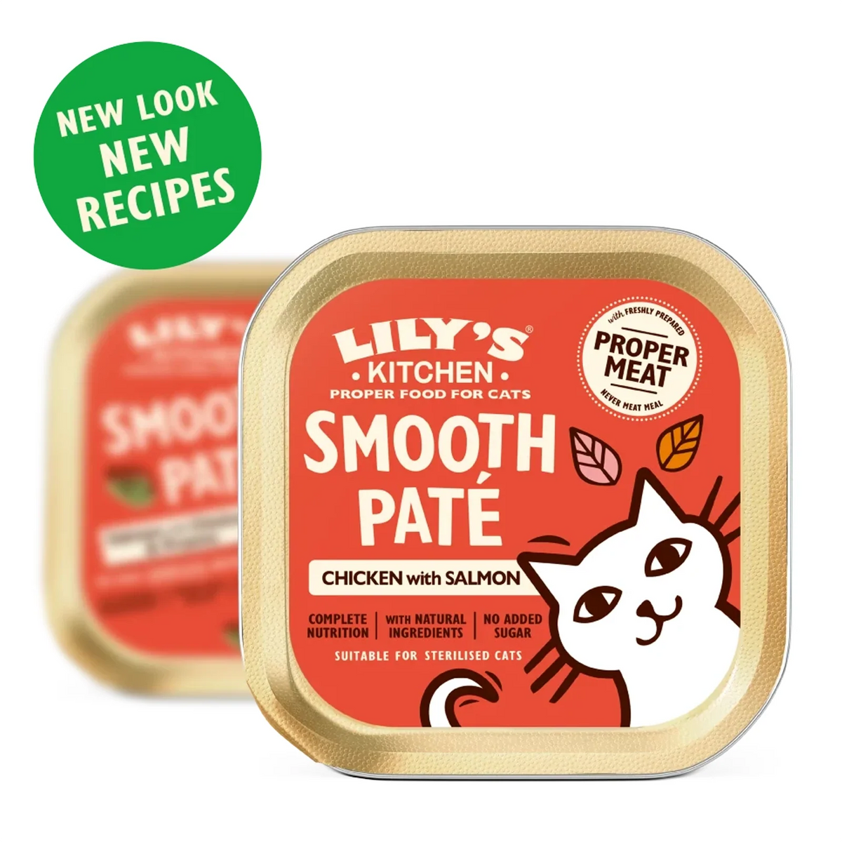 Lily's Kitchen - Wet Food For Cats - Salmon & Chicken with Prawns Paté 85g