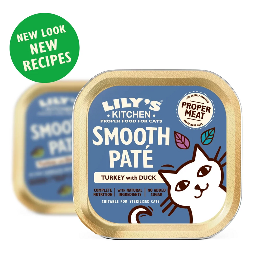 Lily's Kitchen - Wet Food For Cats - Turkey & Duck Pate  85g